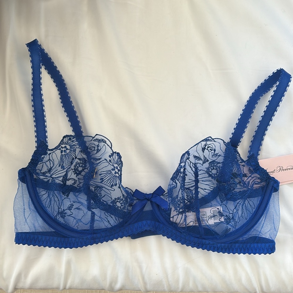 NWT Agent Provocateur Jayce Bra Cobalt